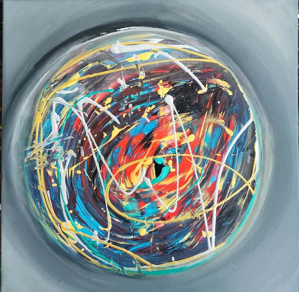 110. obraz  “PREPLETENÉ OSUDY”
50x50cm