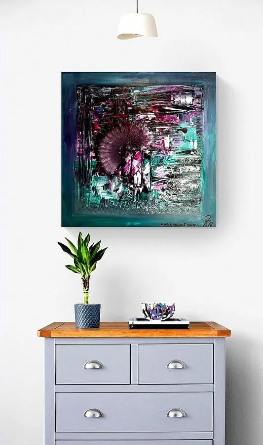 95. obraz  “ SKLAMANIE”
70x70cm