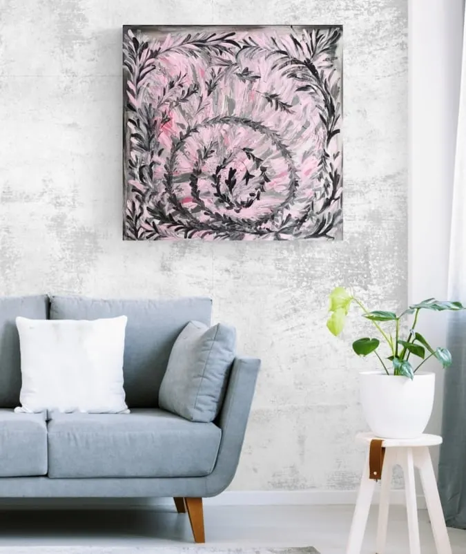 44. obraz SNÍVANIE
80x80 cm