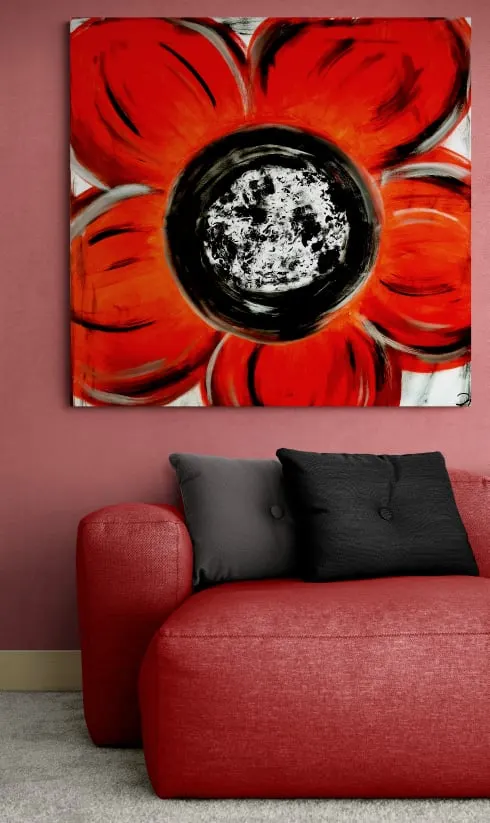 125 obraz  “KVET”
100x100cm