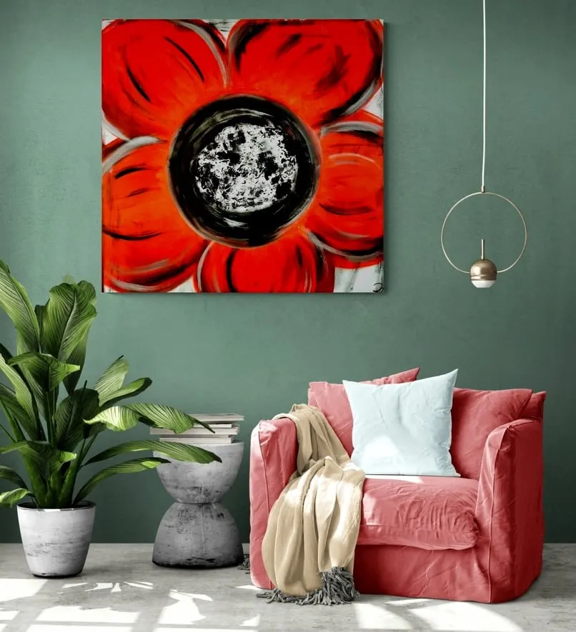 125 obraz  “KVET”
100x100cm