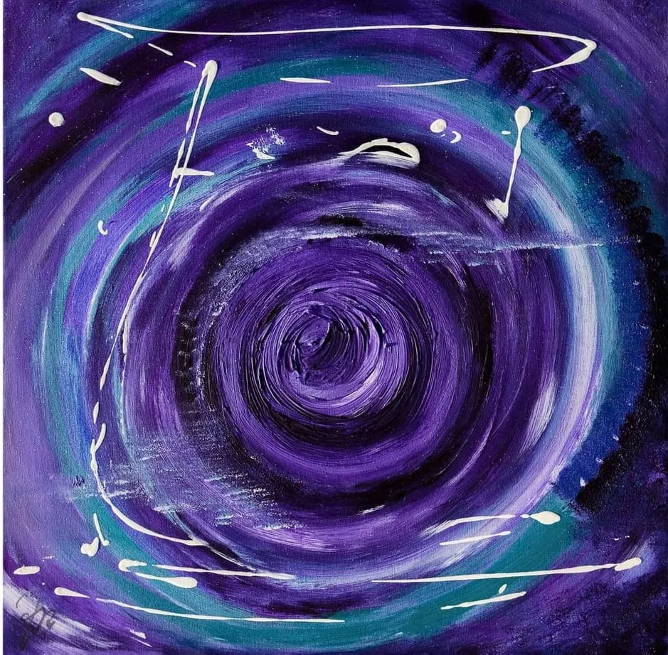 129. obraz  “DEEP DREAM”
50x50cm