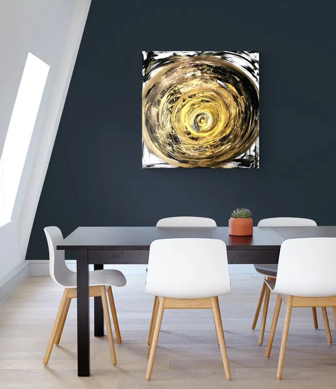 108. obraz  “NEKONEČNÉ OBJATIE”
100x100cm