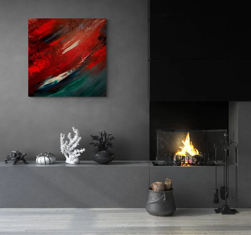 46. obraz PRÍVAL EMÓCIÍ
100x100cm