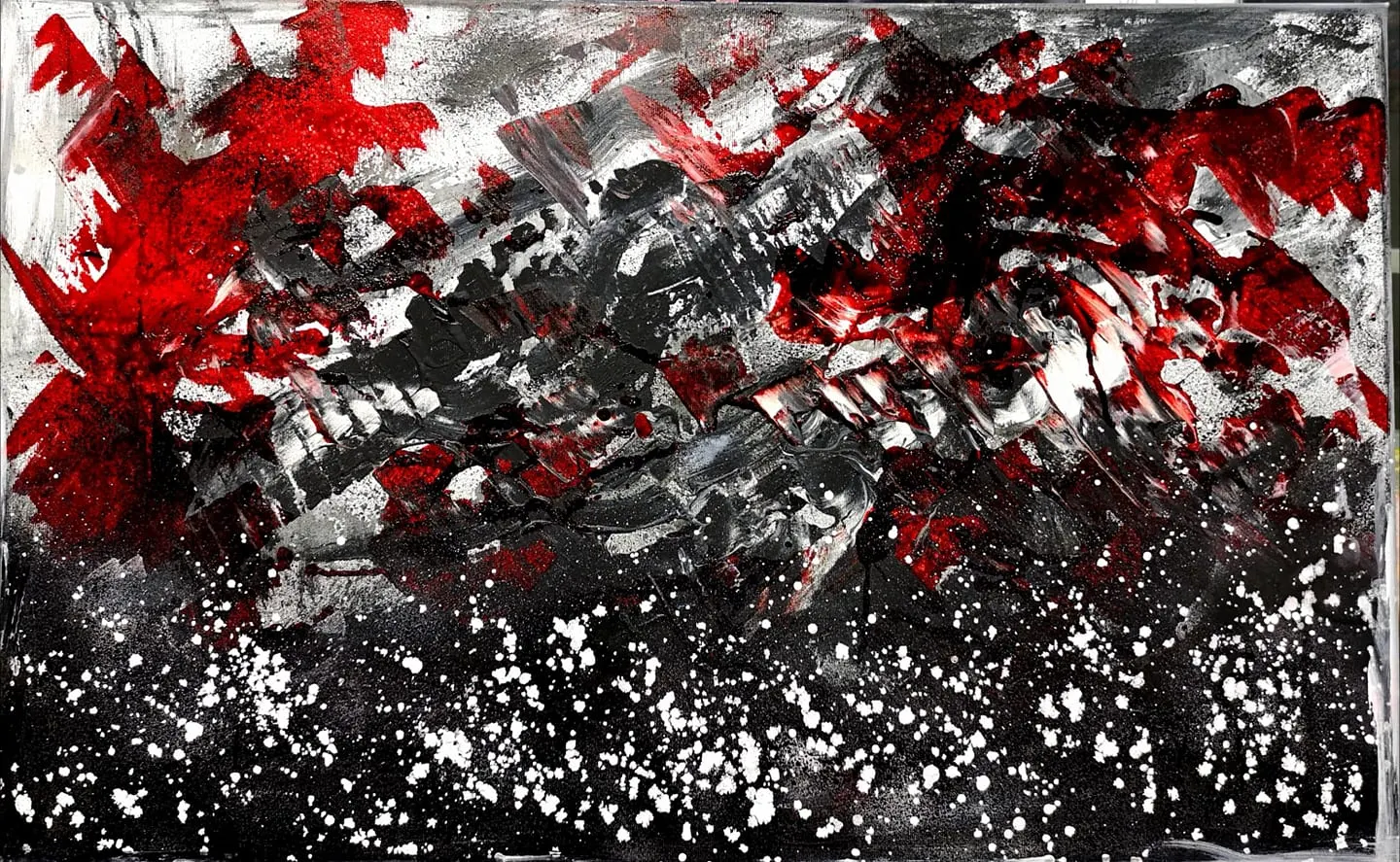 55. obraz BÚRKA V DUŠI
80x50cm