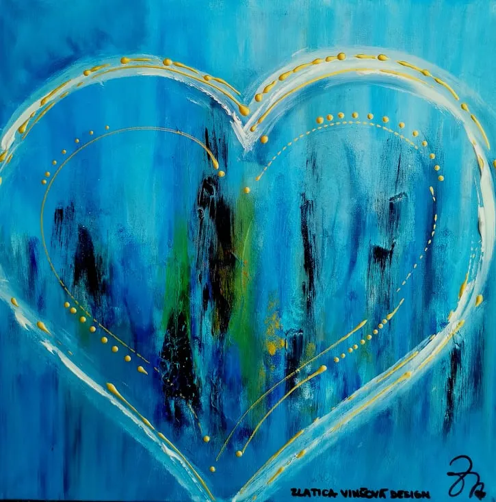 obraz “V HLBINÁCH SRDCA ”
50x50cm