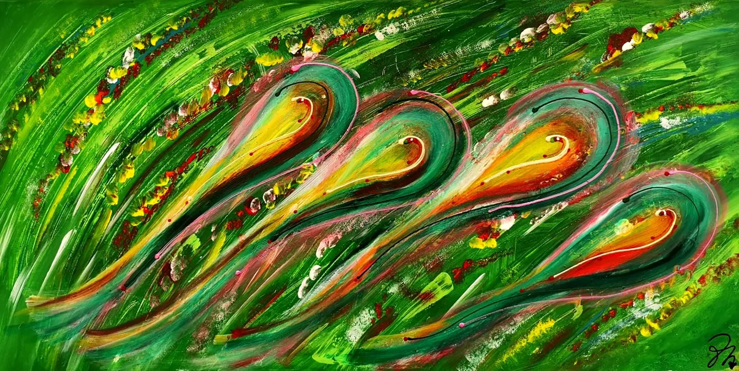 68. obraz NESPÚTANÝ POKOJ
120x40cm