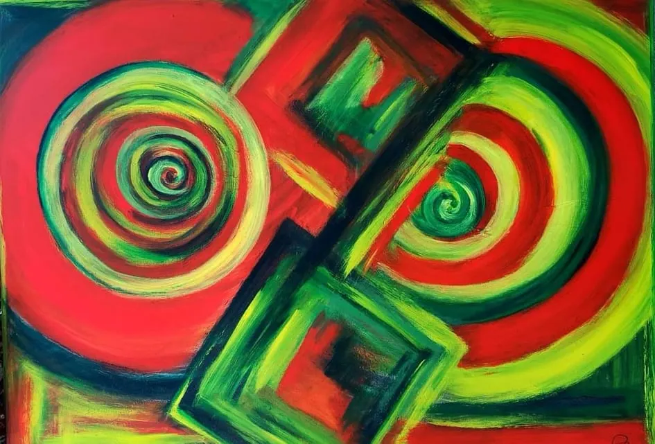 obraz FAREBNÝ SVET
110x80cm