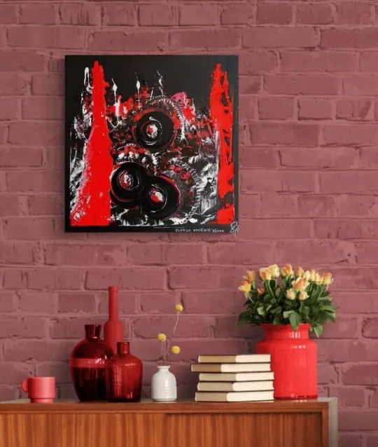 75. obraz VÁŠEŇ  50x50 cm