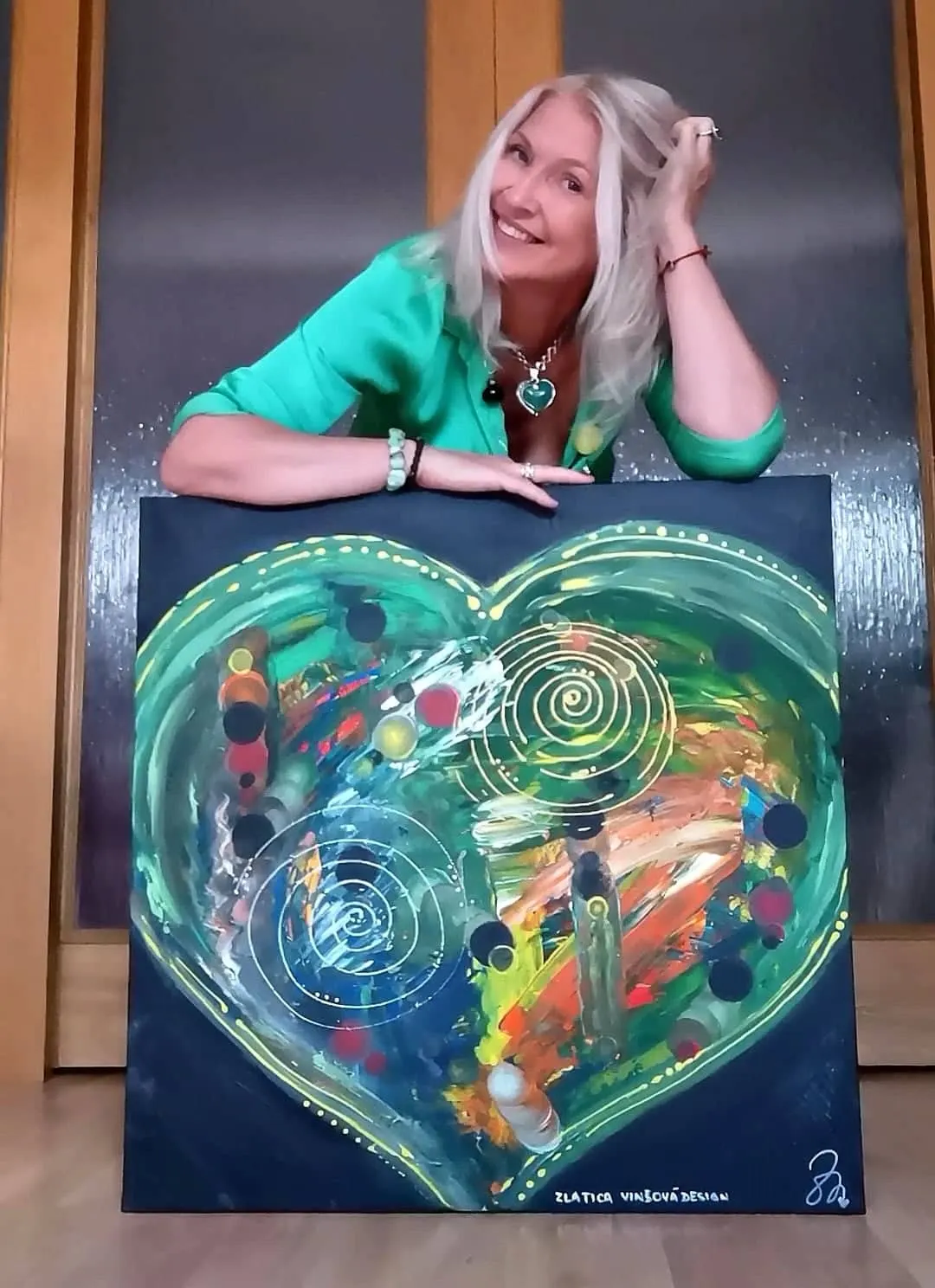 obraz “SRDIEČKO”
70x70cm