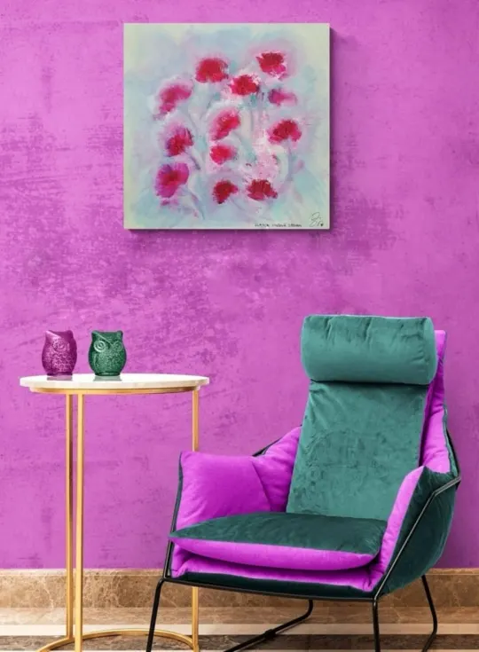 obraz “KVETY MLČANIA”
55x55cm