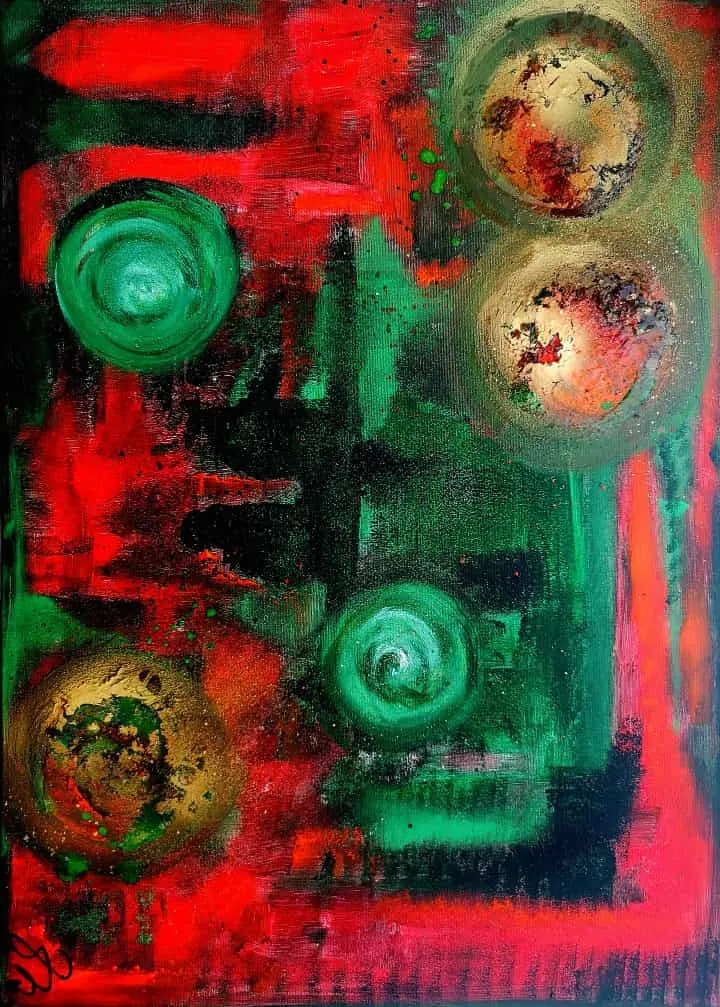 33. obraz POČIATOK 50x70cm
