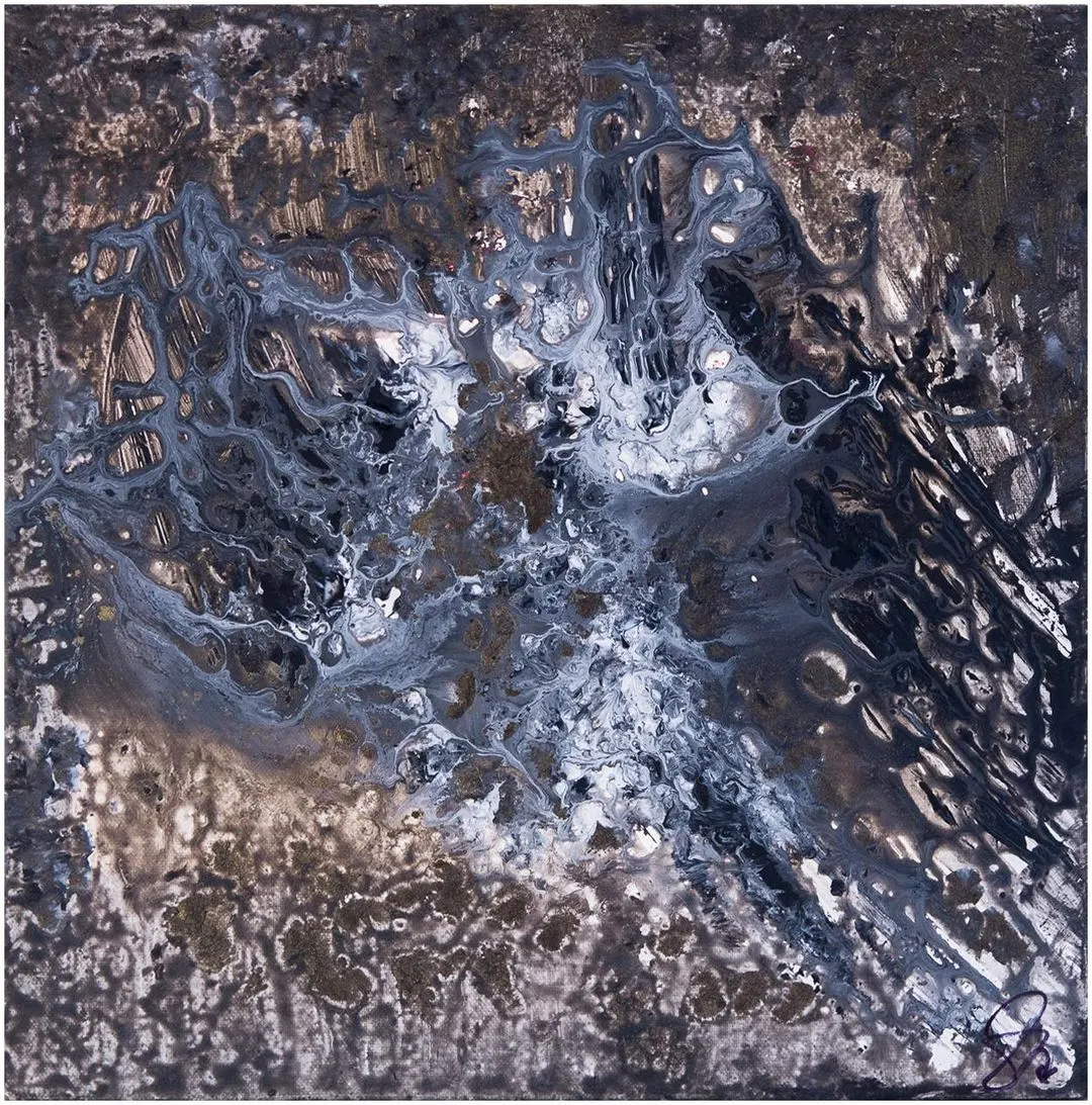 24. obraz PRÍVAL MYŠLIENOK 50x50cm