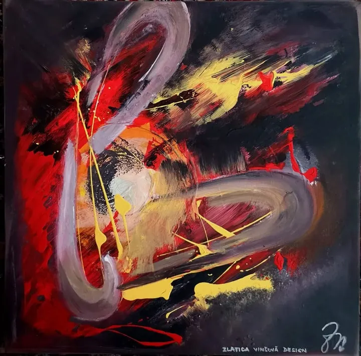 88. obraz ZÁKRUTY VÁŠNE
50x50cm